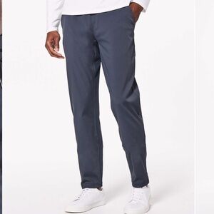 Lululemon Men's Navy Great Wall Stretch Track Drawstring Pants Size M